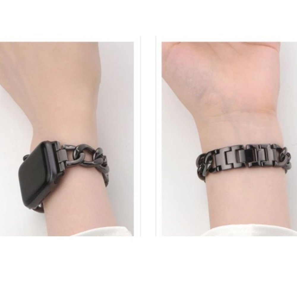 NEW Strap Chain Stainless Band For Apple Watch - Picture 7 of 16